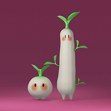 Meu projeto do curso: Criação de personagens Kawaii em 3D com Blender. Traditional illustration, Character Design, Digital Illustration, 3D Modeling, and Manga project by Wesley Carvalho - 09.16.2022