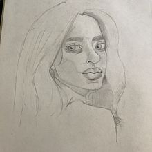 Mi proyecto del curso: Sketchbook de retrato: explora el rostro humano. Esboçado, Desenho, Desenho de retrato, Desenho artístico, e Sketchbook projeto de Lidia Soto - 16.09.2022