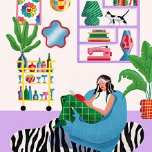 My project for course: Colorful Digital Illustration in Procreate. Traditional illustration, Drawing, Digital Illustration, and Digital Drawing project by Laura - 09.16.2022