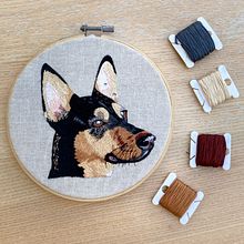 Mi proyecto del curso: Needle painting para principiantes. Un progetto di Ricamo, Illustrazione naturalistica e Textile Design di Lourdes Arans Roca - 17.09.2022