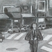 DA- Carboncillo y goma. Drawing, Realistic Drawing, Artistic Drawing, and Fine Arts project by Stephanie W - 09.17.2022