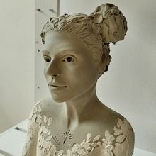 My project for course: Introduction to Clay Figurative Sculpture. Un proyecto de Bellas Artes y Escultura de Emma Kiriakopoulou - 14.09.2022