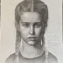 My project for course: Graphite Drawing Techniques for Planar Portraiture. Projekt z dziedziny  Sztuki piękne, Sketching,  R, sunek, Portret, R, sunek realist, czn,  R, sunek art, st i czn użytkownika Ahmad Khairy - 17.09.2022