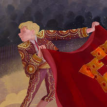 Alex in the bullring . Ilustrasi Anak-Anak, Ilustrasi tradisional & Ilustrasi Digital proyek oleh Sarah - 09.17.2022