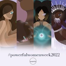 #powerfulwomanweek2022 illustrations. Design, Traditional illustration, and Digital Illustration project by Katerina Stryckova - 09.18.2022