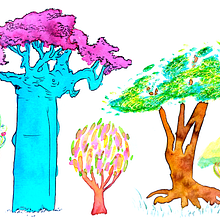 Meu projeto do curso: Técnicas de ilustração para desbloquear sua criatividade. Design, Traditional illustration, Fine Arts, Painting, Creativit, Creating with Kids, and Sketchbook project by Lucas Rhossard - 09.17.2022