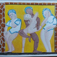 Mijn project van de cursus: Technieken om kleurpaletten te definiëren:   ontdek je kleurenuniversum. Un proyecto de Ilustración tradicional, Pintura, Dibujo, Dibujo artístico y Teoría del color de marieke_________ - 18.09.2022