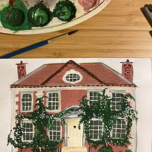 Il mio progetto del corso: Tecniche di gouache per illustrazione su sketchbook . Ilustrație tradițională, Schițe, Creativitate, Desen, Pictură în acuarelă, Caiet de schițe și Pictură cu guașă de sara_profeta90 - 09.17.2022