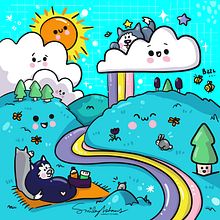 My project for course: Designing a Kawaii world. Character Design, Digital Illustration, and Manga project by Rene du Plessis - 09.18.2022