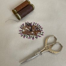 My project for course: Freehand Needle Painting: Embroider the Beauty of Wildlife Ein Projekt aus dem Bereich Traditionelle Illustration, Stickerei und Textildesign von Deborah Caserotti - 19.09.2022
