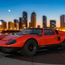 Coche Deportivo Adobe dimension. Un proyecto de Diseño, 3D, Diseño 3D y Retoque fotográfico de David Brat - 19.09.2022