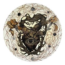 Yacimiento en mi pupila. Collage, Painting, and Fine Arts project by Daniel Bahena García - 09.07.2020