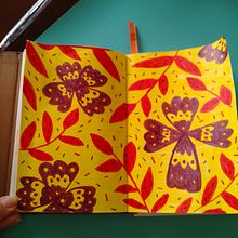 My project for course: Botanical Patterns in a Sketchbook: Conquer the Blank Page. Un proyecto de Ilustración tradicional, Pattern Design, Ilustración botánica y Sketchbook de nnks113 - 07.09.2022