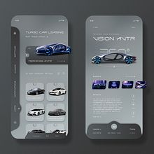 Turbo Car Leasing — Diseño de aplicacion. App Design, Design, and Graphic Design project by Marko Shiba - 09.18.2022