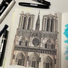 First 30 days sketching. Un proyecto de Ilustración tradicional, Artesanía, Pintura, Caligrafía, Bocetado y Dibujo a lápiz de Mélissa Labonté - 12.10.2022