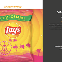 Modelado 3D FritoLay X Coachella. 3D project by Israel Vazquez Mejia - 09.20.2022