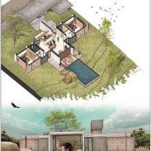 Mi proyecto del curso: Ilustración digital de proyectos arquitectónicos. Un proyecto de Arquitectura, Paisajismo, Ilustración digital, Arquitectura digital e Ilustración arquitectónica de Andrés Romero - 20.09.2022