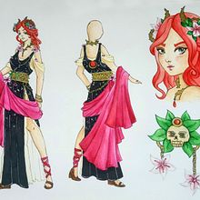 Proyecto del curso: Dibujo de personajes manga desde cero. Traditional illustration, Character Design, Comic, Pencil Drawing, Drawing, and Manga project by Victoria García - 01.17.2023