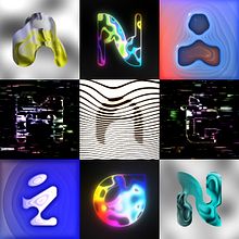 My project for course: Type Design with Procedural Animation Techniques. Design, Animation, Graphic Design, Digital Design, T, pograph, Design, Color Theor, Kinetic T, and pograph project by Fábio Carvalho - 09.20.2022