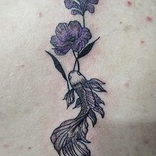 Mi proyecto del curso: Tatuaje botánico con puntillismo. Traditional illustration, Tattoo Design, and Botanical Illustration project by Carolina Segura - 09.20.2022