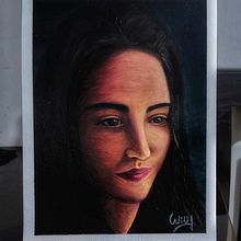 Mi proyecto del curso: Retrato realista al óleo: detalles y expresión. Een project van  Beeldende kunst, Schilderij y  Olieverfschilderij van William Cisneros Guerra - 20.09.2022