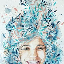 Meu projeto do curso: Retrato ilustrado em aquarela. Un proyecto de Ilustración tradicional, Bellas Artes, Pintura, Dibujo, Pintura a la acuarela, Dibujo de Retrato y Dibujo artístico de Pedro Lapa - 20.09.2022
