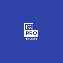 IQ PRO - Educational courses . Un progetto di Br, ing, Br e identit di abzal.muratov99 - 20.09.2022