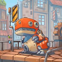 D1NO Art toy. Un proyecto de Diseño, Ilustración tradicional y Art to de Fernando Pérez Gómez “Aleck” - 21.09.2022