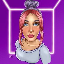 Meu projeto do curso: Retrato de personagens femininas com Procreate. Traditional illustration, Digital Illustration, and Digital Drawing project by Kaio Farias - 09.20.2022