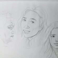 Mi proyecto del curso: Sketchbook de retrato: explora el rostro humano. Sketching, Drawing, Portrait Drawing, Artistic Drawing, and Sketchbook project by Nelson Vladimir Alcauter Avila - 09.20.2022