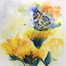 My project for course: Illustrating the Natural World with Watercolor and Charcoal. Un progetto di Illustrazione tradizionale, Pittura e Illustrazione naturalistica di Béatrice Ledermann - 21.09.2022