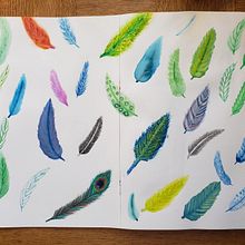 Mon projet du cours : Techniques d’illustration pour débloquer votre créativité. Un progetto di Design, Illustrazione tradizionale, Belle arti, Pittura, Creatività, Creatività con i bambini e Sketchbook di fred.colin - 21.09.2022