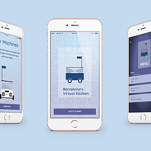 Barcelona's Virtual Kitchen. Un projet de UX / UI de Jesus Jimenez - 21.09.2022