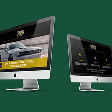 VIP Detailing website. Un projet de Webdesign , et Développement web de Jesus Jimenez - 21.09.2022