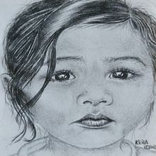 Retratos a lápis Ein Projekt aus dem Bereich Bleistiftzeichnung, Zeichnung und Porträtzeichnung von Keila - 21.09.2022