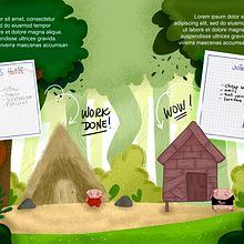 My project for course: Children's Picturebooks with Digital Techniques. Traditional illustration, Editorial Design, Drawing, Stor, board, Children's Illustration, Narrative, and Picturebook project by Camila Oliveira - 09.21.2022