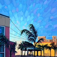 Digital landscape painting  Ein Projekt aus dem Bereich Malerei und Digitale Malerei von Nika Ryndina - 22.09.2022