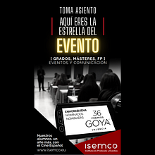 Anuncio programa Premios Goya. Graphic Design project by Nayra Santamaría - 09.22.2022
