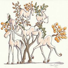 My project for course: Surrealist Illustration Inspired by Nature. Un projet de Illustration traditionnelle, Dessin au cra, on, Dessin, Dessin artistique, Illustration naturaliste, Dessin aux cra , et ons de couleur de Rosane Badan - 06.10.2022