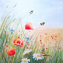 My project for course: Illustrating the Natural World with Watercolor and Charcoal Ein Projekt aus dem Bereich Traditionelle Illustration, Malerei und Naturalistische Illustration von Shirley Alexander - 22.09.2022