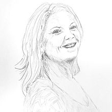 My project for course: Portrait Sketchbooking: Explore the Human Face. Sketching, Drawing, Portrait Drawing, Artistic Drawing, and Sketchbook project by Karen Korby - 09.21.2022