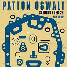 Patton Oswalt Posters. Een project van  Ontwerp, Traditionele illustratie, T, pografie y Posterontwerp van David Plunkert - 22.09.2022