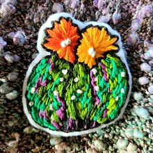Parche Cactus Chileno. Embroider project by Loreto Benavides - 09.22.2022