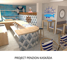 My project for course: Brand Design for the Restaurant Industry. Un proyecto de Dirección de arte, Br, ing e Identidad, Diseño gráfico, Packaging y Diseño de logotipos de Kristýna Hrášková - 23.09.2022