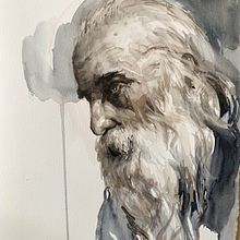 Recent portraits in watercolor!. Fine Arts, Painting, Sketching, Drawing, Watercolor Painting, Artistic Drawing, and Figure Drawing project by Michele Bajona - 09.23.2022