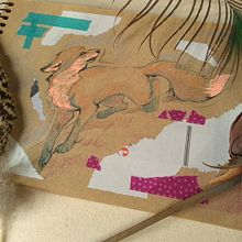 Mi proyecto del curso: Ilustración de animales: dibuja la vida salvaje en tu sketchbook. Traditional illustration, Collage, Sketchbook, and Naturalistic Illustration project by baphpal - 09.21.2022