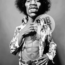 Jimi Hendrix Caricature Illustration. Un progetto di Illustrazione tradizionale di Rob Snow - 19.09.2022