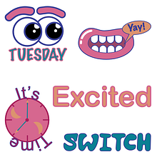 My project for course: Motion Graphics for Social Media: Create A Sticker Pack. Un proyecto de Ilustración tradicional, Motion Graphics, Animación, Diseño de personajes y Diseño para Redes Sociales de drinkwatersunette - 23.09.2022