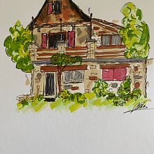 Mi proyecto del curso: Dibujo arquitectónico expresivo con marcadores de colores . % Rafa Mira Melgarejo tarafından hazırlanan Eskiz çizimi, Çizim, Mimari İllüstras, on, Eskiz defteri, Mürekkep İllüstras, Ve onu projesi - 09.23.2022