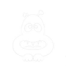 Monstruo o berenjena con ojos. Un proyecto de Ilustración tradicional, Ilustración digital y Dibujo digital de Cecilia O'Donnell - 03.09.2022